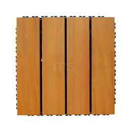 Kit Deck de Madeira 30x30cm com 25 Placas Modulares Madersilva  - 3
