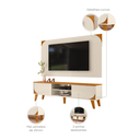 Ver imagem 6 de Rack com Painel para TV até 65 Polegadas 182cmx150,5cm Duna