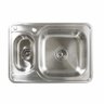 Cuba Inox Dupla Cozinha Gourmet Sob Escovado 70 x 50 cm - 3