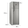 Geladeira/Refrigerador Frost Free 310L Electrolux 127V - 3