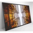 Ver mais imagens de Quadro Arquitetura Espelhos 120x80 Cm Vidro Impresso