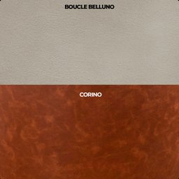 Poltrona Orgânica Maya Corino Nozes e Boucle Bege Redonda Decorativa - Arkell - 5