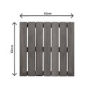 Ver imagem 3 de Deck de Madeira 50x50cm Painel Modular em Placa Madersilva 