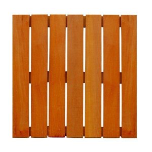 Deck de Madeira 50x50cm Painel Modular em Placa Madersilva 