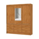 Ver imagem 2 de Guarda Roupa 9 Gavetas 1 Espelho Central Sunset-grand Line