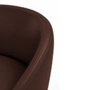 Ver mais imagens de Banqueta Alta Bistrô Bancada Premium Industrial Corino Monacô - Paraná Metal:marrom