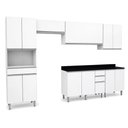 Ver imagem 1 de Armário de Cozinha Completa Top Class 6 Peças com 12 Portas Branco