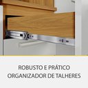 Ver imagem 7 de Cozinha Modulada Burguesa Premium 07 Peças em Mdf Nesher