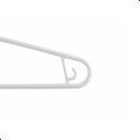 Ver imagem 3 de Kit Cabide Plástico Adulto 40cm Branco Sanremo 30 Unidades