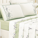 Ver imagem 1 de Lençol Super King Casal Marilyn 300 Fios Tecido Premium Toque Macio Conforto:verde