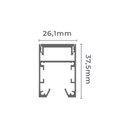 Ver imagem 5 de Perfil de Sobrepor para Fita Led Nordecor 26mm