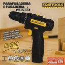 Ver imagem 5 de Parafusadeira Furadeira Reversivel Litio 12V 25 Velocidades sem Fio Bateria Recarregavel Compacta Po