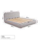Ver imagem 4 de Cama com Cabeceira Estofada Queen Orla CabeCasa MadeiraOriginals