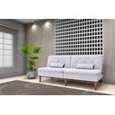 Ver imagem 5 de Sofá Cama Pietra Sala Quarto Decorativo Matrix Bege