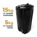 Ver imagem 3 de Centrífuga de Roupas Britânia BCE15P 15kg 127V com Cesto Plástico e Desligamento Automático