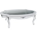 Ver imagem 1 de Mesa de Centro com Tampo de Vidro 130x090x041cm