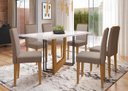 Ver imagem 2 de Conjunto Mesa Munique 160cm com 6 Cadeiras Ana New Ceval