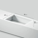 Ver imagem 3 de Cooktop de Indução 2 em 1 com Coifa Integrada Electrolux Expert Ie8ch 220v