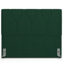 Ver imagem 6 de Cabeceira Cama Box Solteiro 100cm Aura Suede W01 Verde - Mpozenato