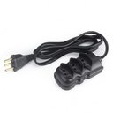 Ver imagem 1 de Extensão Elétrica 10M 3 Tomadas Adaptador Universal Filtro de Linha Bivolt Cabo Bipolar Simultâ
