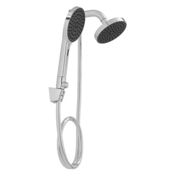 Chuveiro Redondo de Parede com Desviador Cromado Deca Flex Cromado - 2