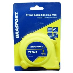 Trena Basic Brasfort 5 Mts Ponta Magnética com Auto Trava - 3
