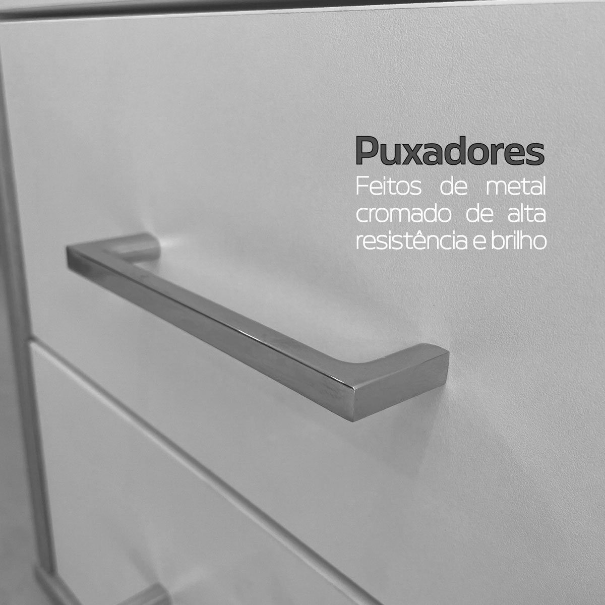 Mesa para Escritório 4 Gavetas Lado Esquerdo Charuto/preto - 7