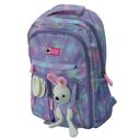 Ver imagem 2 de Mochila Escolar Juvenil Coelho 2447477 Roxo - Quanhe