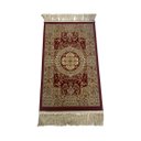 Ver imagem 3 de Tapete Persa Vermelho com Bege Ideal para Quarto e Sala 67x120cm