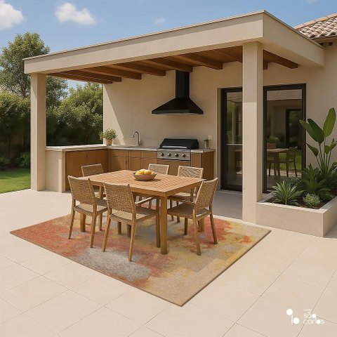 Tapete Elemento Ignis 200x250cm Tapetes São Carlos