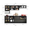 Cozinha Modulada 7 Pecas 258 Cm Etti Grafite Pln - 4