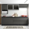 Cozinha Modulada 7 Pecas 258 Cm Etti Grafite Pln - 7