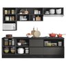 Cozinha Modulada 7 Pecas 258 Cm Etti Grafite Pln - 5