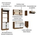 Ver imagem 4 de Armário de Cozinha Completa 290cm Rustic/Branco/Crema Safira Madesa 13