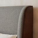 Ver imagem 6 de Cabeceira Casal 140 cm Greta com Frame Linho Tca 208 Corino Tcs 721 Peer