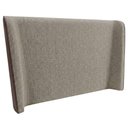 Ver imagem 1 de Cabeceira Casal 140 cm Greta com Frame Linho Tca 208 Corino Tcs 721 Peer