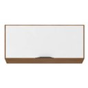 Ver imagem 1 de Armário Aéreo Firenze 1 Porta 70cm Amêndola/branco - Demóbile