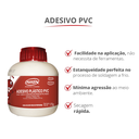 Ver imagem 2 de Cola Adesiva para Cano Pvc Frasco com Pincel 175g Durín