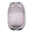 Ver imagem 1 de Vaso Decorativo de Vidro Rosa 23cm ROD0004 BTC