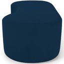 Ver imagem 7 de Puff Decorativo Orgânico para Living Quarto 140cm Orbit W01 Suede Azul Marinho - Lyam Decor