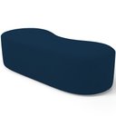 Ver imagem 6 de Puff Decorativo Orgânico para Living Quarto 140cm Orbit W01 Suede Azul Marinho - Lyam Decor