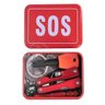 Kit Sos Sobrevivência Tz-02 para Acampar Selva Camping Lata Compacta Ferramentas Escoteiro - 4