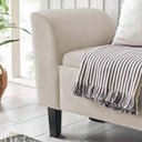Ver imagem 2 de Recamier Bau Malibu 1,40m Suede Bege - Inova Decor