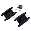 Ver imagem 1 de Dobradiça Vai e Vem 3" Preta 2 Peças Mister