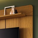 Ver imagem 3 de Home Suspenso Galax Cinamomo/off White para Tv até 70” - Hb Móveis