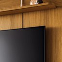 Ver imagem 4 de Home Suspenso Galax Cinamomo/off White para Tv até 70” - Hb Móveis
