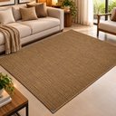 Ver imagem 1 de Tapete Sisal Art 1156 Sala Quarto Escritório Terracota:2,00x2,50