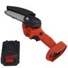Mini Motosserra Elétrica À Bateria Portátil 24v 3000 Mah Bivolt Vermelha Importway Iwmmsbvm Iwmmsbvm - 5