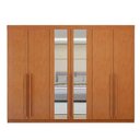 Ver imagem 1 de Guarda-roupa Lopas Bertha com Espelho 6 Portas 4 Gavetas