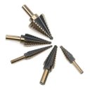 Ver imagem 2 de Jogo Com 5 Broca Escalonada Profissional De Titânium Hss Aço